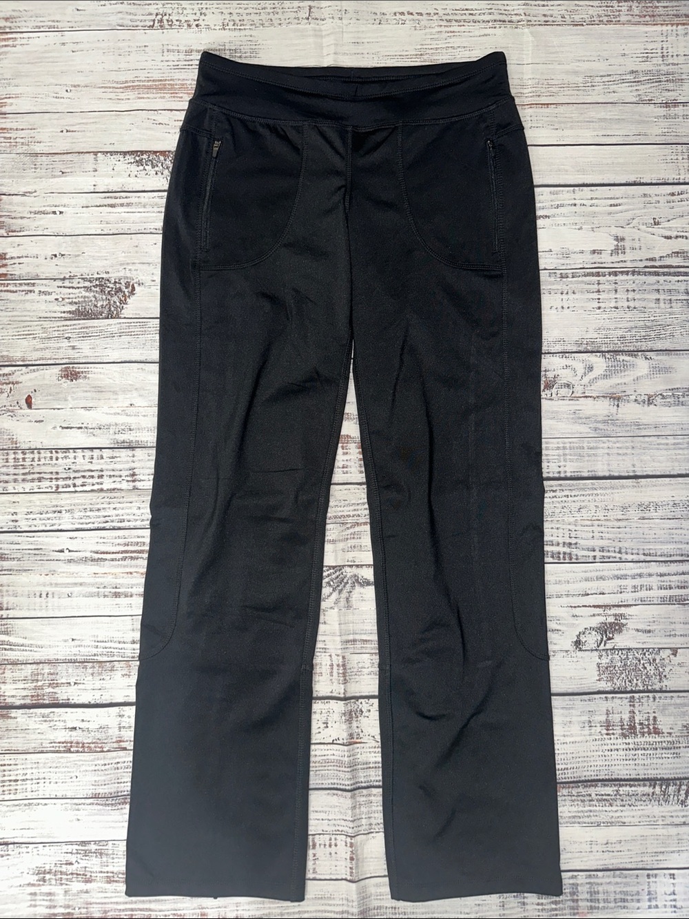 Calvin Klein Performance Black Women's Track Pants with Zipper Pockets Sz. S